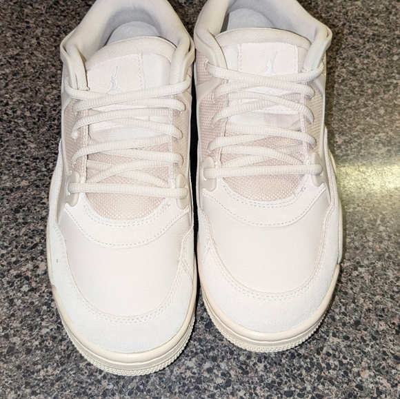 NEVER WORN! Nike Air Jordan Women's Classic Off-White Sneakers - Picture 3 of 5